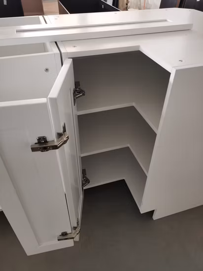 Großhandel für Badezimmer-Eitelkeiten, modulare Badezimmermöbel, PVC-Badezimmerschrank